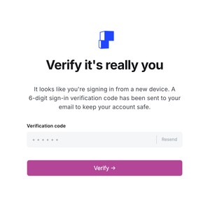 Safer logins with two-factor authentication