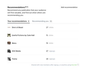 Cross-promote other publishers and help them grow their audience